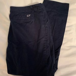 Vineyard Vines navy Capri pants